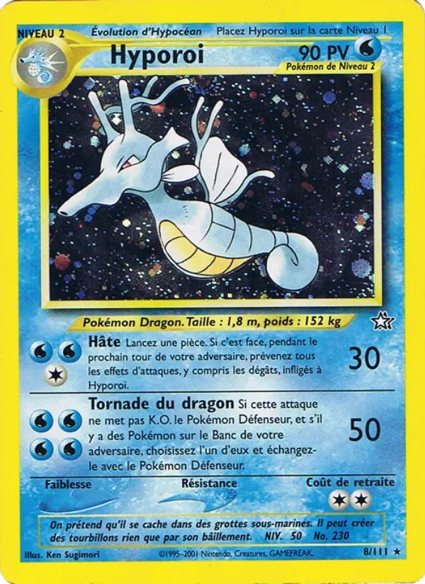 Hyporoi — Carte Pokémon 8 Neo Genesis