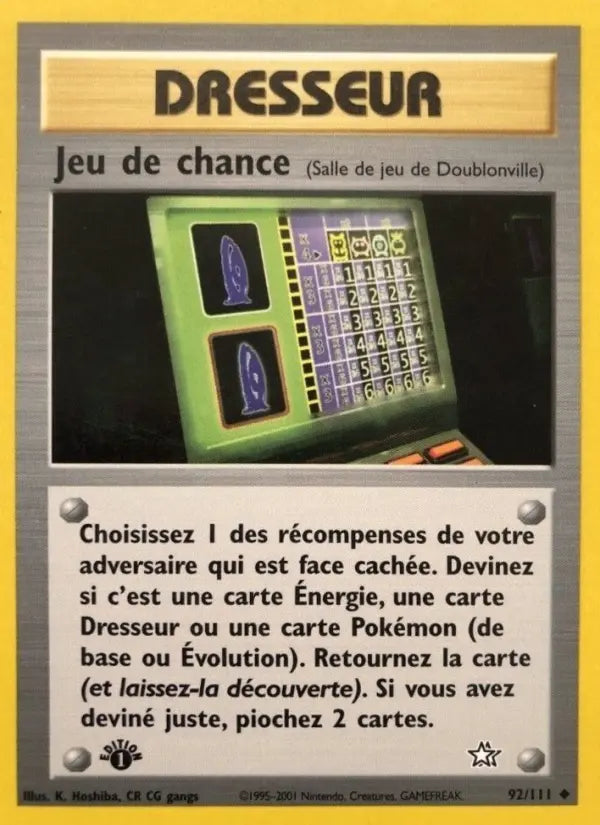 092/111 - Jeu de chance