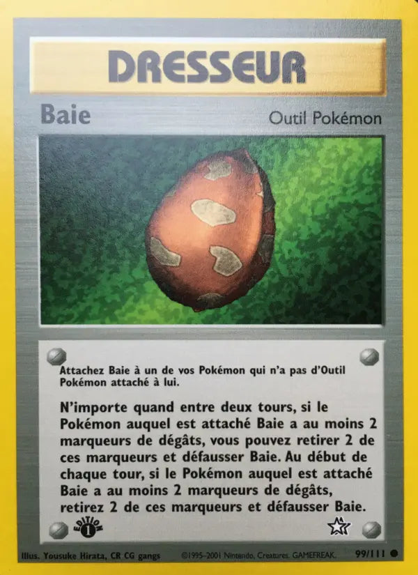 Baie — Carte Pokémon 99 Neo Genesis