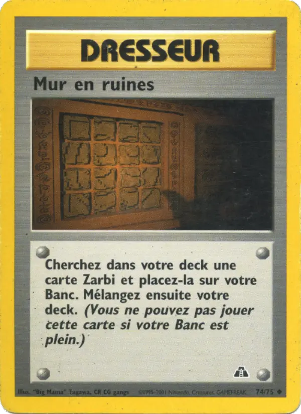 074/075 - Mur en ruines