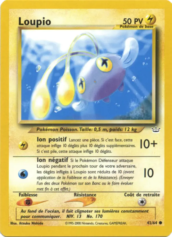 Loupio — Carte Pokémon 42 Neo Revelation