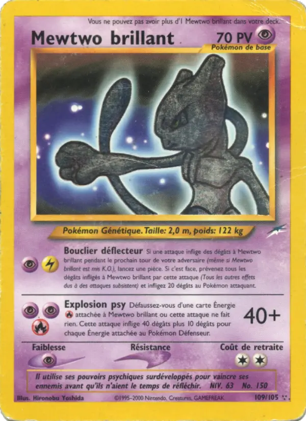 109/105 - Mewtwo brillant