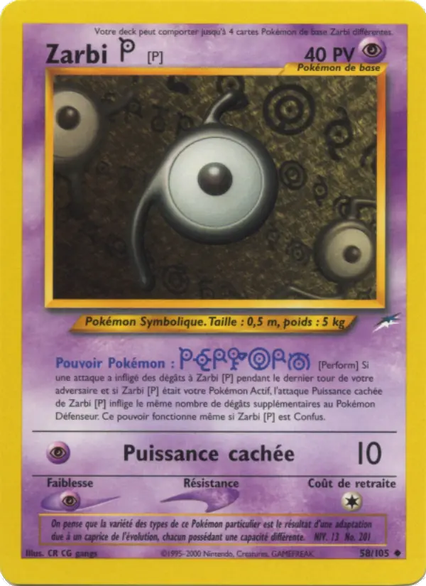 058/105 - Zarbi P