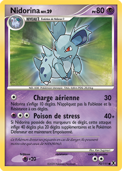 Nidorina Niv. 29 pl2 Tempête