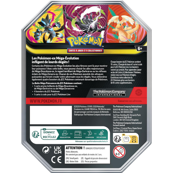 Pokébox - Méga Forces / Méga-Darkrai-ex — verso