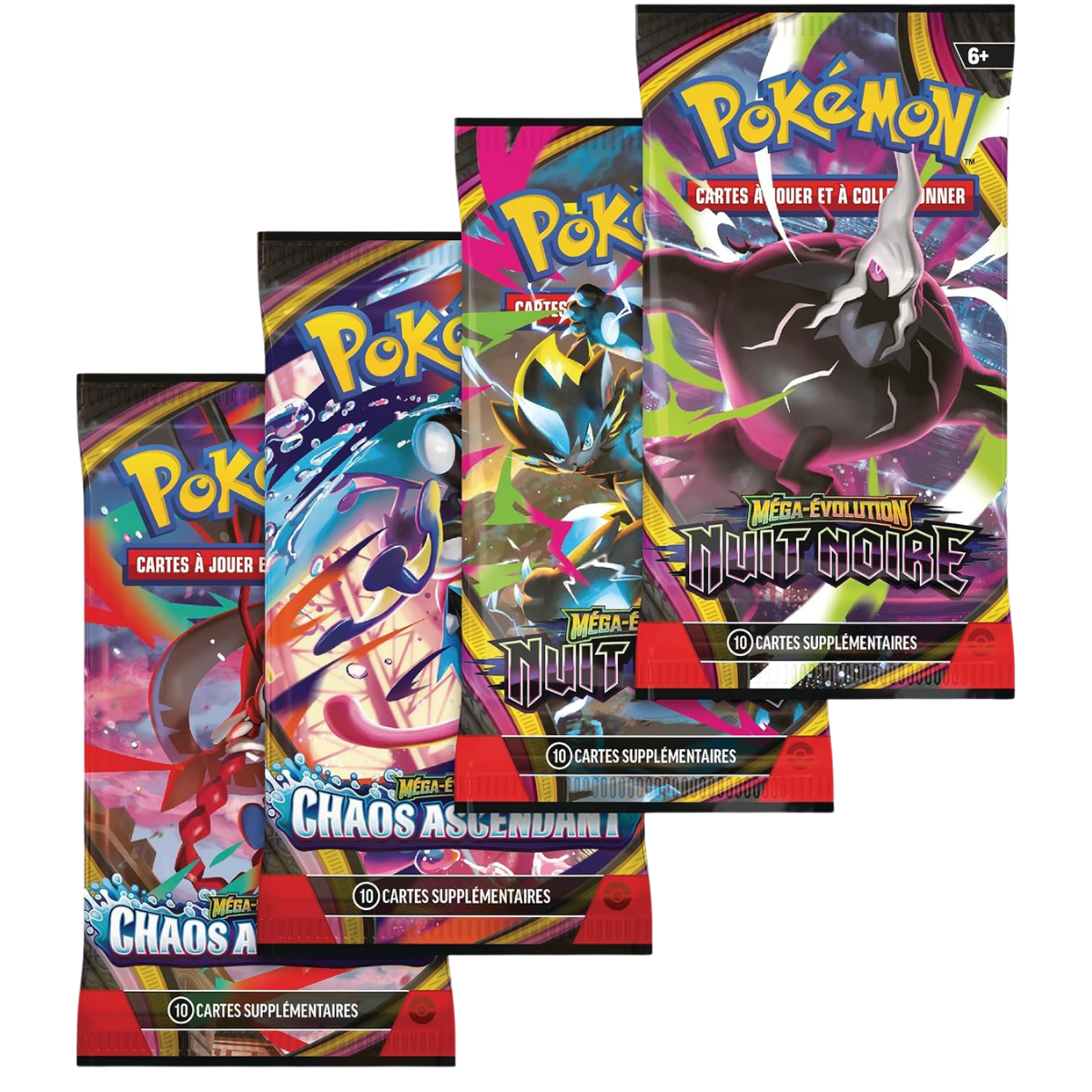 Pokébox - Méga Forces / Méga-Dracolosse-ex — contenu boosters