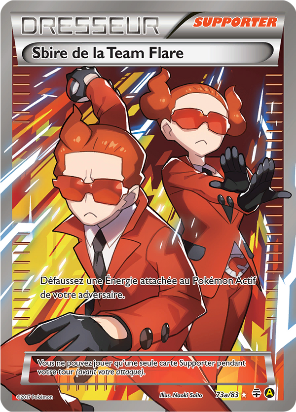 Sbire de la Team Flare — Carte Pokémon 013 Promos Alternative