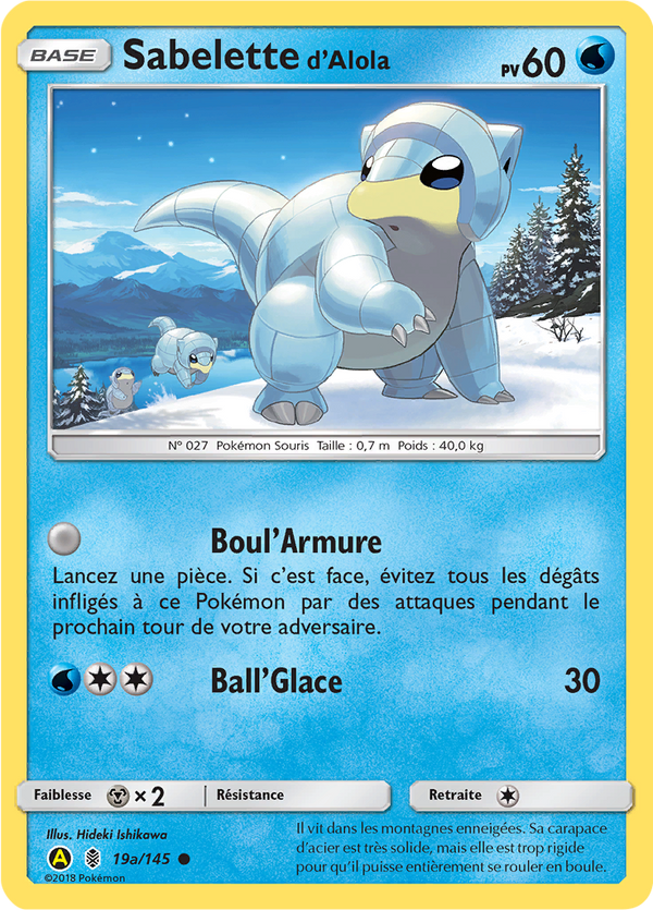 Sabelette d'Alola — Carte Pokémon 024 Promos Alternative