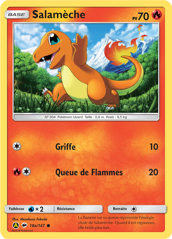 Salamèche — Carte Pokémon 035 Promos Alternative