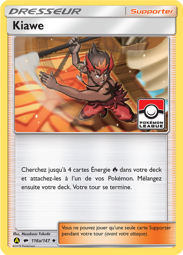 Kiawe — Carte Pokémon 042 Promos Alternative