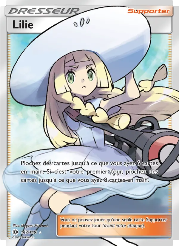 Lilie — Carte Pokémon 147 Soleil et Lune