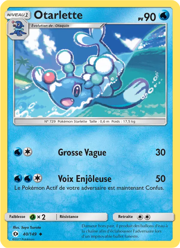Otarlette — Carte Pokémon 40 Soleil et Lune