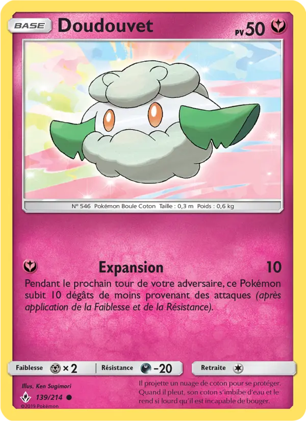 Doudouvet — Carte Pokémon 139 Alliance Infaillible