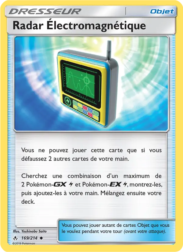 Radar Électromagnétique — Carte Pokémon 169 Alliance Infaillible