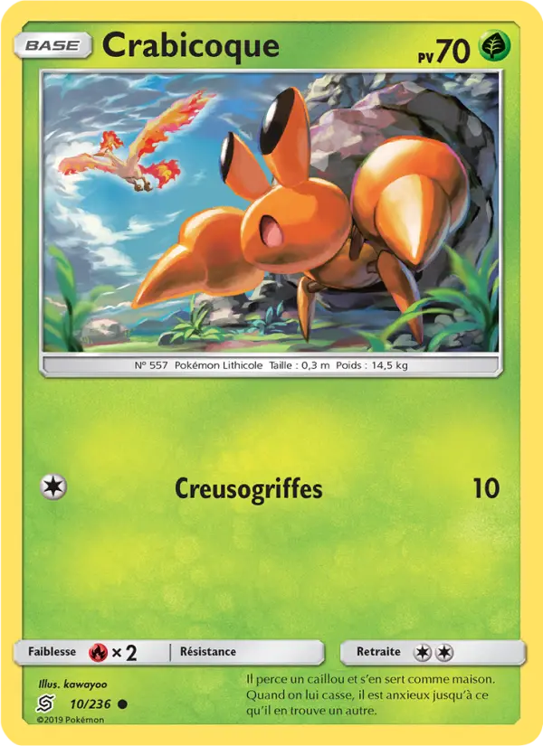 Crabicoque — Carte Pokémon 10 Harmonie des Esprits