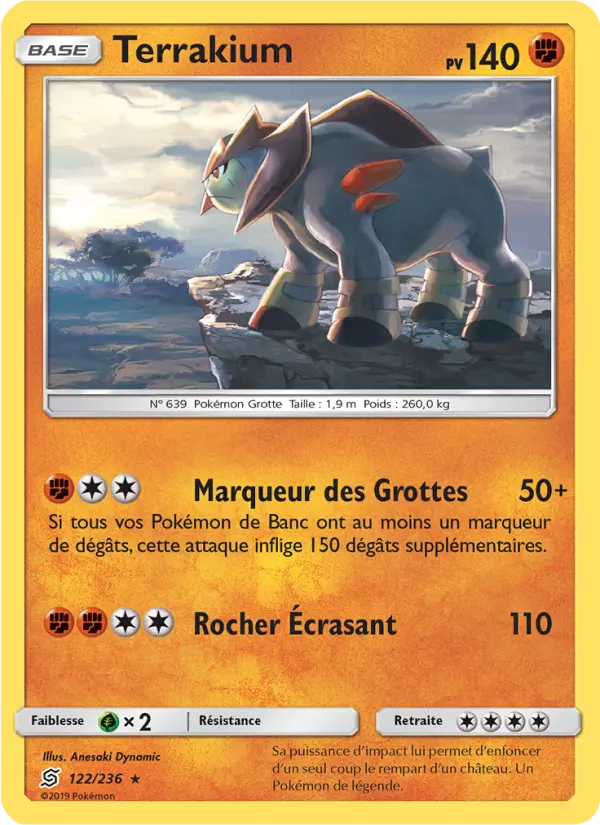 Terrakium — Carte Pokémon 122 Harmonie des Esprits
