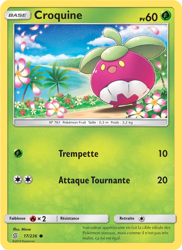 Croquine — Carte Pokémon 17 Harmonie des Esprits