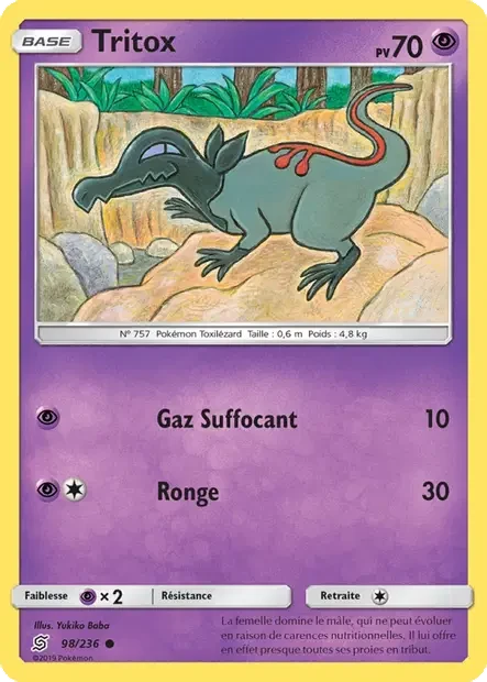 Carte Pokémon Tritox sm11