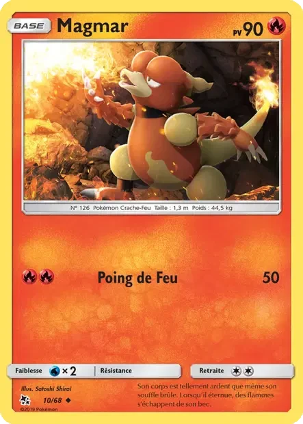 Carte 010/068 - Magmar sm115