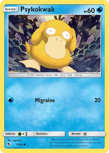 Carte 011/068 - Psykokwak sm115