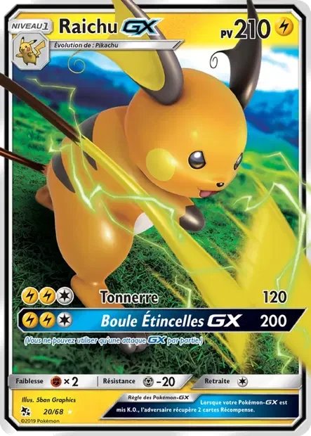 020/068 - Raichu GX