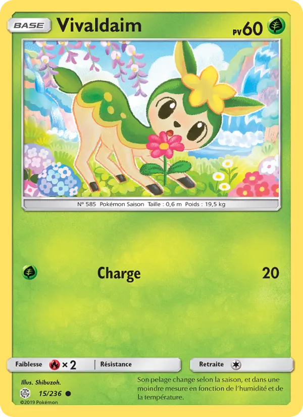 Vivaldaim — Carte Pokémon 15 Éclipse Cosmique