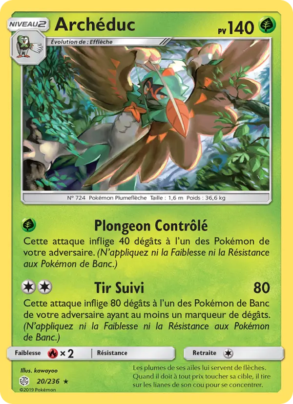Archéduc — Carte Pokémon 20 Éclipse Cosmique