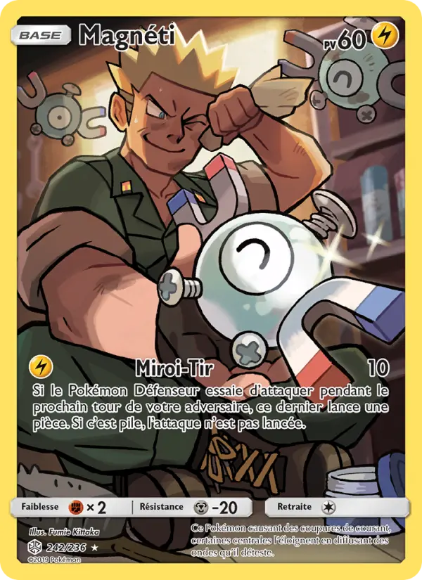 Magnéti — Carte Pokémon 242 Éclipse Cosmique