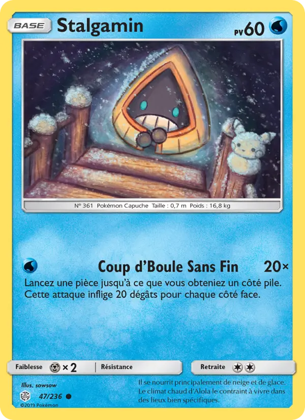 Stalgamin — Carte Pokémon 47 Éclipse Cosmique