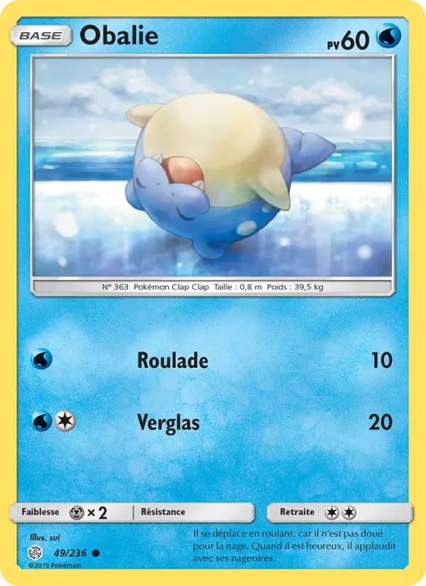Obalie — Carte Pokémon 49 Éclipse Cosmique