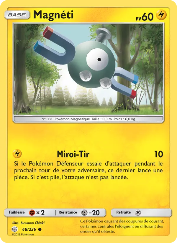 Magnéti — Carte Pokémon 68 Éclipse Cosmique