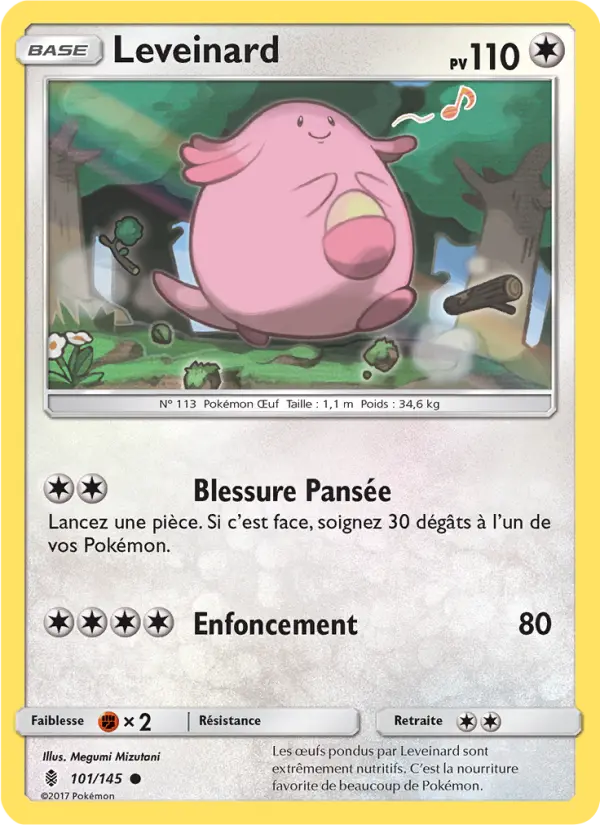 Leveinard — Carte Pokémon 101 Gardiens Ascendants
