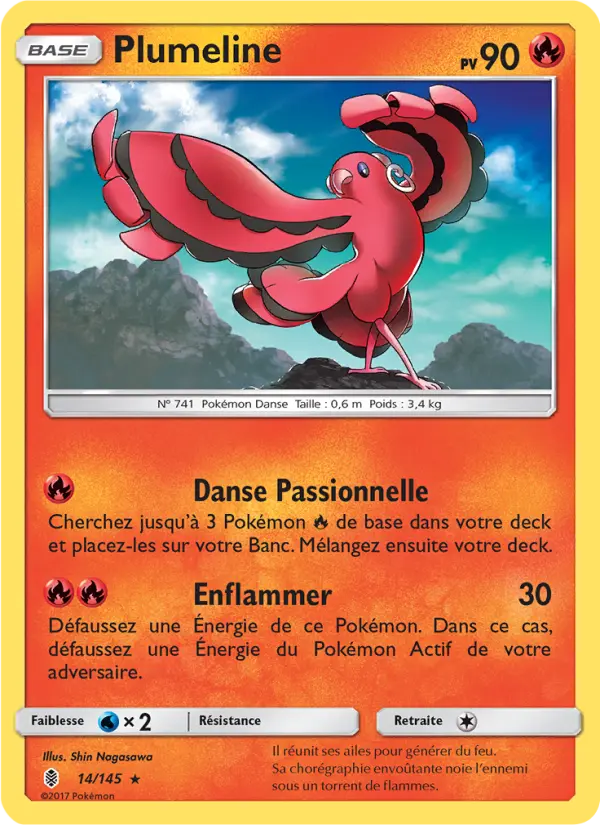 Plumeline — Carte Pokémon 14 Gardiens Ascendants