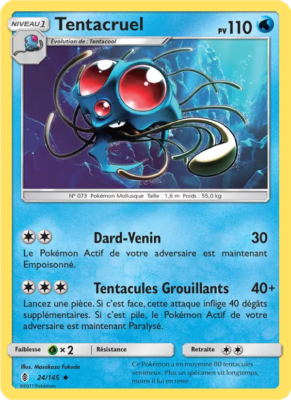Tentacruel — Carte Pokémon 24 Gardiens Ascendants