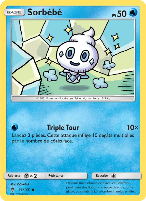 Sorbébé — Carte Pokémon 33 Gardiens Ascendants