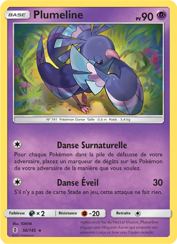 Plumeline — Carte Pokémon 56 Gardiens Ascendants