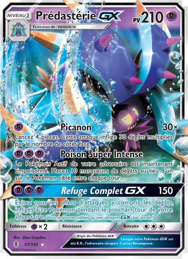 Prédastérie GX — Carte Pokémon 57 Gardiens Ascendants