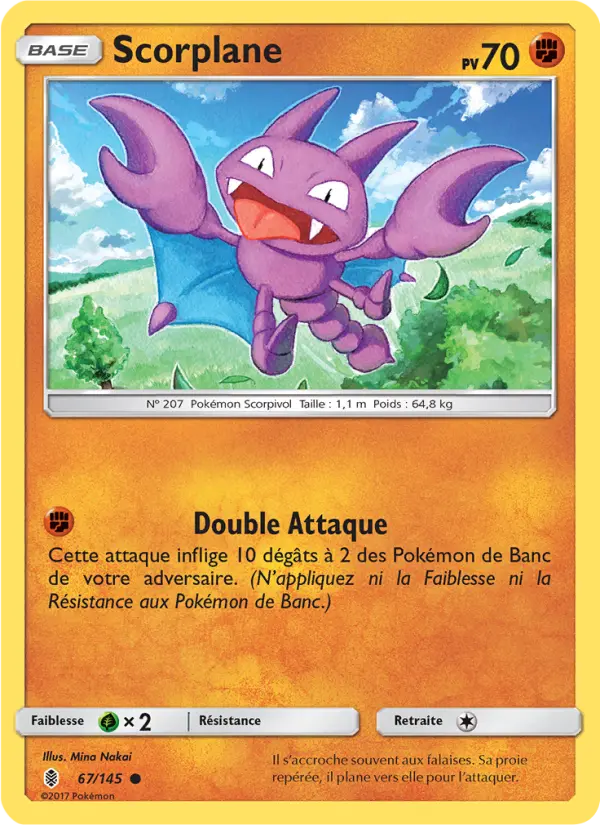 Scorplane — Carte Pokémon 67 Gardiens Ascendants