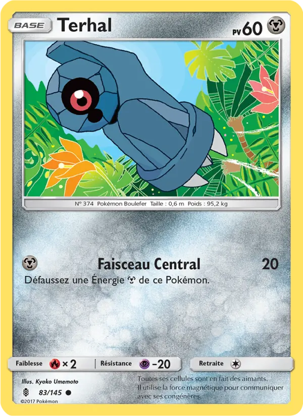 Terhal — Carte Pokémon 83 Gardiens Ascendants
