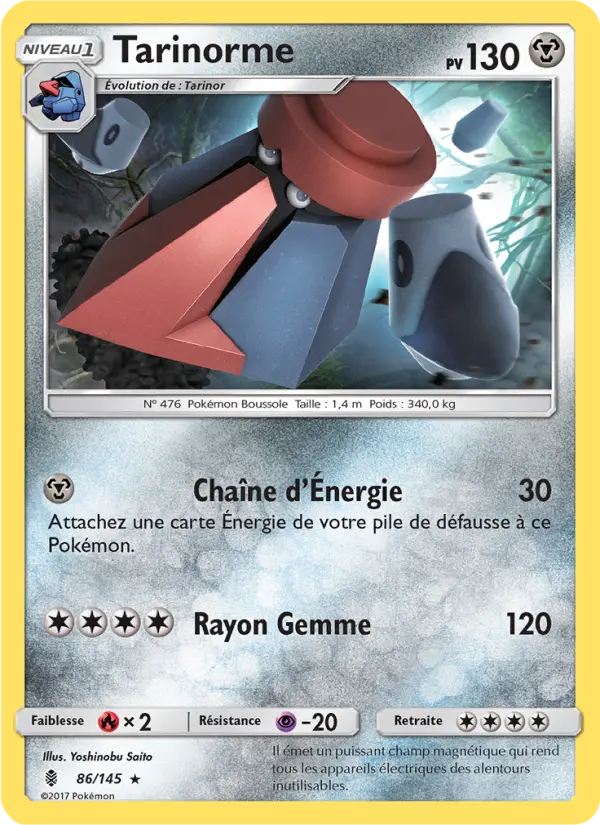 Tarinorme — Carte Pokémon 86 Gardiens Ascendants