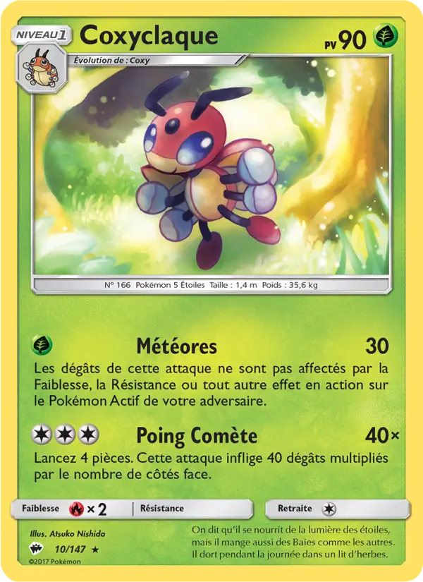 Coxyclaque — Carte Pokémon 10 Ombres Ardentes