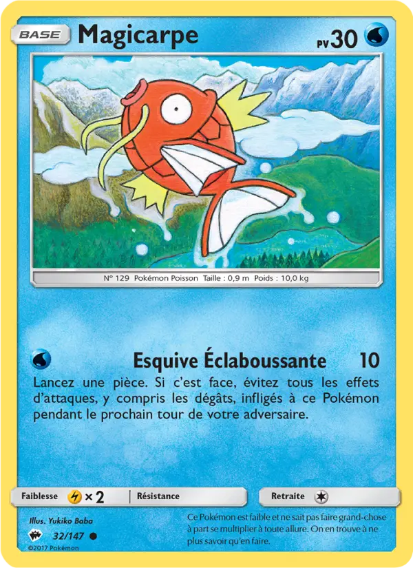 Magicarpe — Carte Pokémon 32 Ombres Ardentes