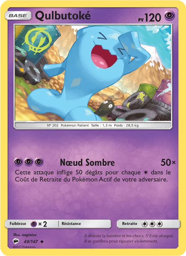 Qulbutoké — Carte Pokémon 49 Ombres Ardentes