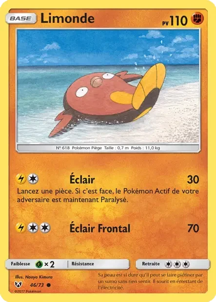 Carte Pokémon Limonde sm3.5