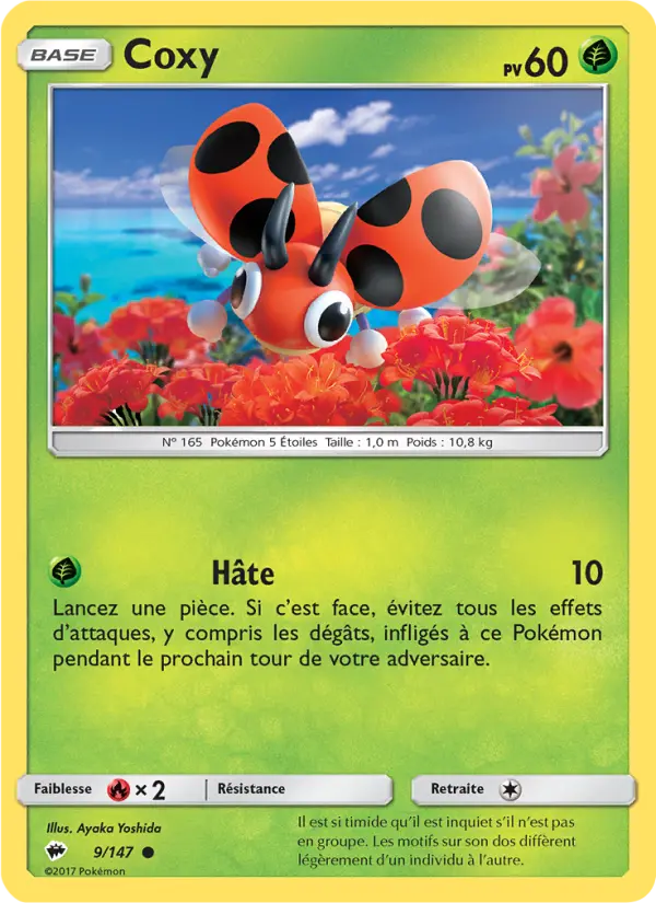 Coxy — Carte Pokémon 9 Ombres Ardentes