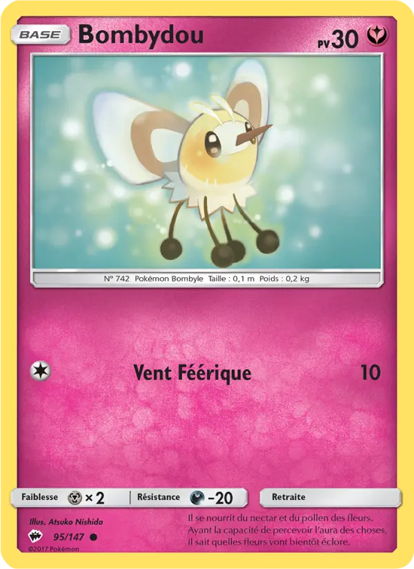 Bombydou — Carte Pokémon 95 Ombres Ardentes