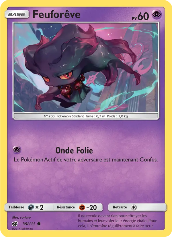 Feuforêve — Carte Pokémon 39 Invasion Carmin