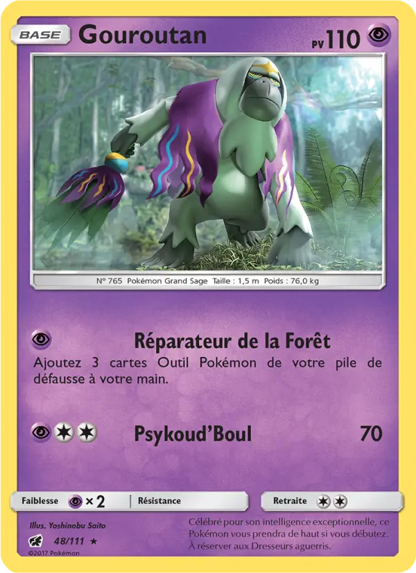 Gouroutan — Carte Pokémon 48 Invasion Carmin