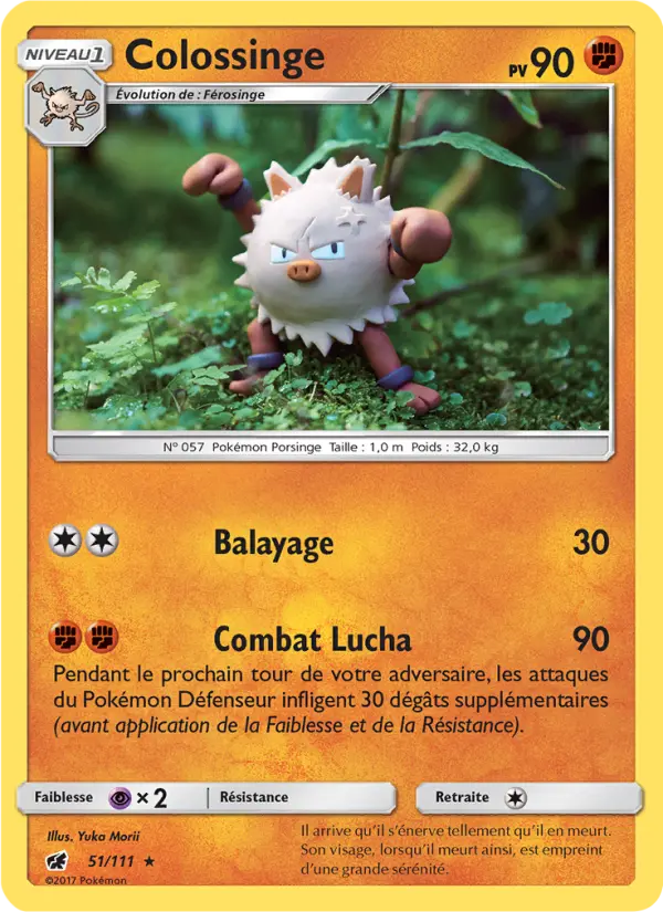Colossinge — Carte Pokémon 51 Invasion Carmin