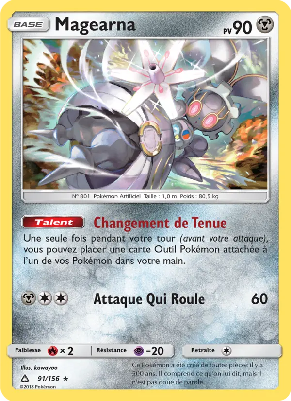Magearna — Carte Pokémon 91 Ultra-Prisme
